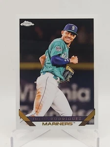 2023 Topps Chrome Lids Mitchell & Ness #93-3 Julio Rodriguez Seattle Mariners - Picture 1 of 2