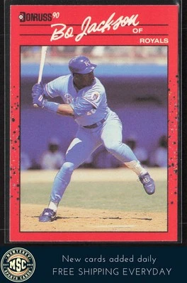 Bo Jackson 1990 Donruss #61 Kansas City Royals - Image 1 of 2