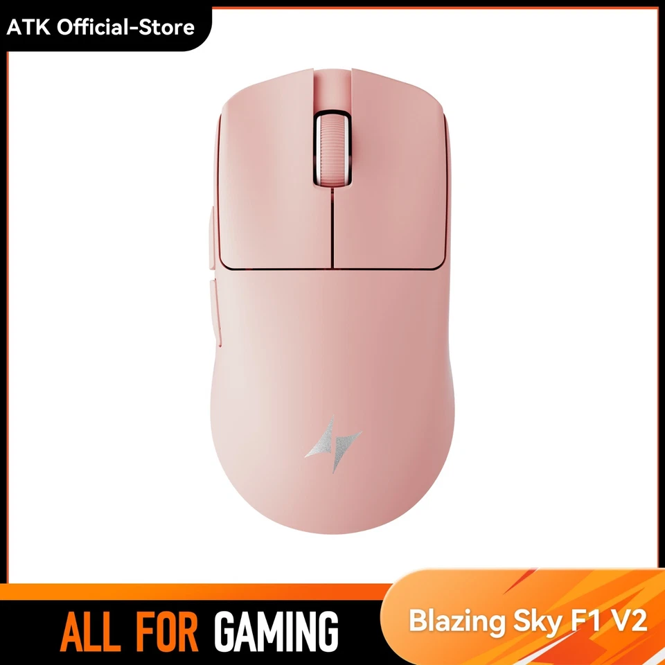 ATK Blazing Sky F1 V2 Ultimate Wireless Gaming Mouse 8KHz PAW3950 Ultra 38g - Image 1 of 4