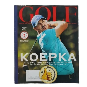 Golf Magazin Juni 2022 Koepka Cover Man Cave Sportwetten Lesen Herren Golfen - Bild 1 von 24
