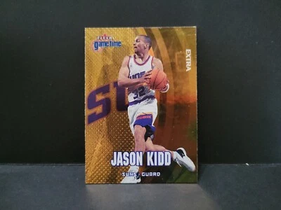 2000-01 Fleer Game Time Extra Jason Kidd #18 HOF SP - Image 1 of 2
