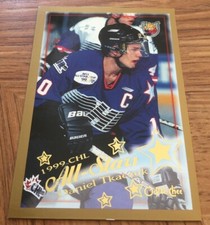 99 00 O-Pee-Chee DANIEL TKACZUK 1999 CHL All Star Hockey card #249 Barrie Colts
