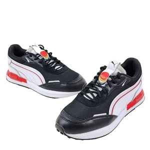 Puma City Rider AS JR Youth Größe 5,5 Sneaker Schuhe schwarz rot weiß 382691-01 - Bild 1 von 8