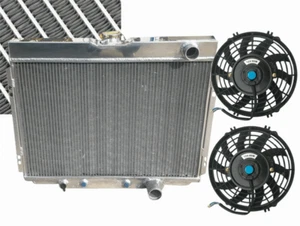 Radiateur+Fan pour Ford Mustang 1968-1969 / Mercury Cougar 5.0 5.8 V8 1967-1970 - Imagen 1 de 8