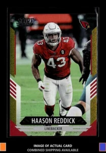 2021 Score #248 Haason Reddick Dots Gold #/225 Arizona Cardinals - Picture 1 of 2