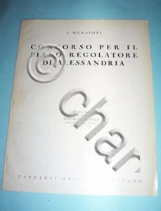 Stadtplanung - S. Muratori - Wettbewerb Regulatorplan Alexandria 1940 - Bild 1 von 1