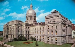 Indiana State Capitol Building Indianápolis State Office Building Postal - Imagen 1 de 1