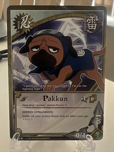 Pakkun - N-450 - Common - 1st Edition - Approaching Wind NM/LP - Naruto - Picture 1 of 2