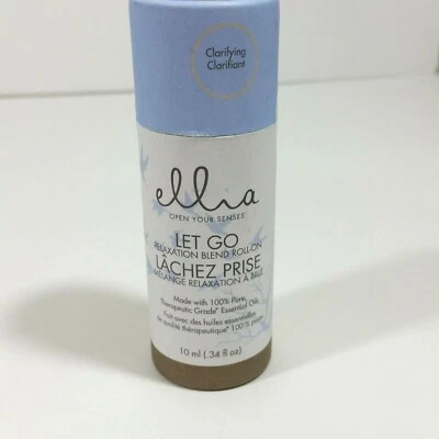 Mezcla de aceites esenciales Let Go Ellia Homedics grado terapéutico enrollable 10 ml Foto 1 de 4