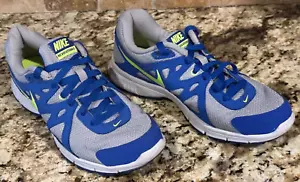 Nike Revolution 2 Mens Size7 Gray Blue White Running Training Shoes Sneakers E8 - Picture 1 of 6