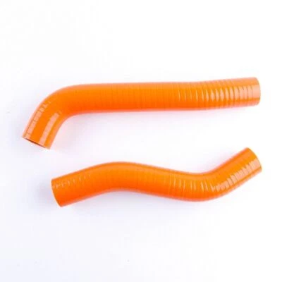 Orange Silicone Radiator Hose for 2008-2018 KTM 690 Duke /2008-2013 SMC&Enduro R - Изображение 1 из 4