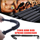 20KG Arm Rod Spring Steel Exerciser Power Wrist Hand Gripper Arm Rod Fitness