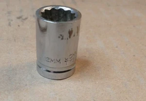 John Deere USA TY3142, 12MM Socket, 12 Point, 3/8" Drive - Fast Shipping - Picture 1 of 6