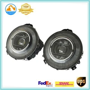 2pcs Black LED Headlight for Mercedes Benz G-class W464 Style Dynamic G500 W463. - Picture 1 of 7