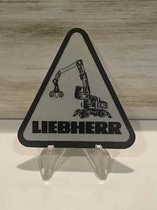 Liebherr Umschlagbagger Union Hardhat Betriebsingenieure Aufkleber - Bild 1 von 1