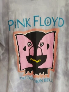 T-Shirt Pink Floyd The Division Bell Rock Faces offiziell LARGE 42/44 - Bild 1 von 4