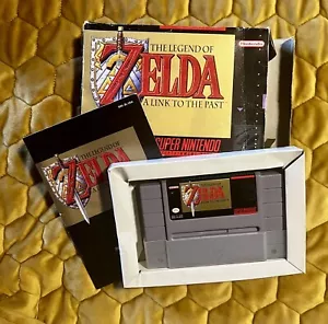 The Legend of Zelda: A Link to the Past (Nintendo SNES, 1992) Complete - Picture 1 of 7