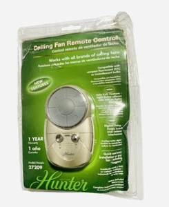 Hunter Ceiling Fan Light Remote Control Digitally Programmable Model 27208 H10 - Picture 1 of 2