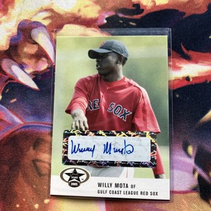 2005 Just Minors Just Stars Auto Willy Mota #37 Rookie Auto RC