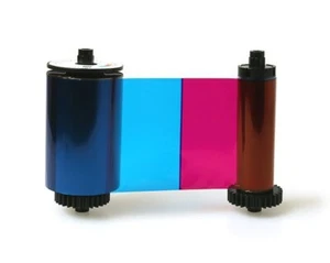 EasyBadge 1.0 659339 YMCFKO UV Colour Ribbon (200 prints) - Picture 1 of 4