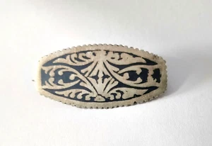 Vintage Brosche 900 Silber - Bild 1 von 5