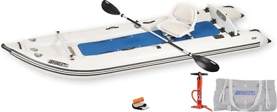 Sea Eagle 437ps PaddleSki Inflable 2 Personas Auto Vela Catamarán Barco, Foto 1 de 4