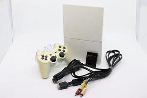 Sony PS2 Slim White SCPH-90000 NTSC-J Japan Tested w/ Controller & Card - Picture 1 of 12