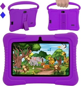 Veidoo Kids Tablet, 7 inch Android Tablet PC, 2GB RAM 32GB ROM, tablet Purple - Picture 1 of 9