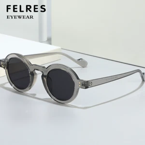 Classic Small Frame Round Sunglasses For Men Women Retro Outdoor Shade Glasses - Picture 1 of 25
