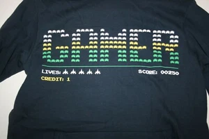 USED H&M Boys 14 year Sweatshirt Blue Funnel Neck Gamer Graphic Warm Cozy - Picture 1 of 3