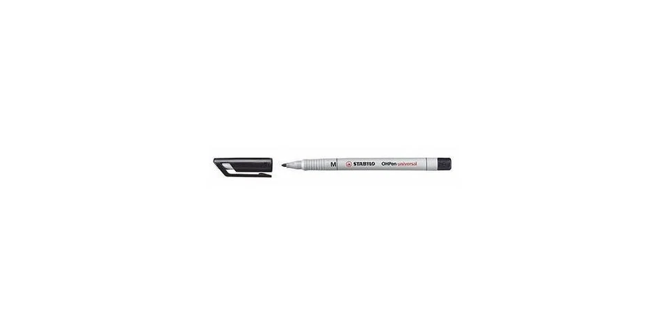 STABILO Folienstift ® OHPen universal 1mm schwarz nicht dokumentenecht - Bild 1 von 2