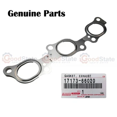 Genuine Toyota LandCruiser FZJ70 FZJ105 1FZ 4.5 Petrol Exhaust Manifold Gasket - Image 1 of 2