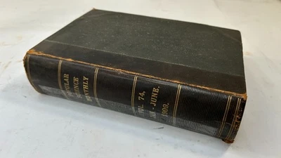 Bound Magazine: Popular Science Monthly: January to June 1909 - Image 1 of 4