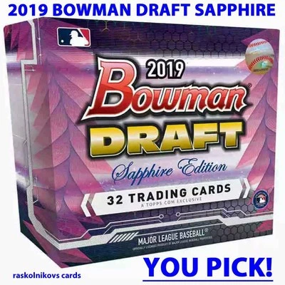 2019 Bowman Draft SAPPHIRE #BDC1-200 Your Choice $2 or 2 Card Minimum YOU PICK! - Image 1 of 2