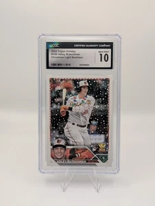 2023 Topps Holiday Adley Rutschman SP RC Christmas Lights Necklace #H50 CGC 10 - Picture 1 of 2