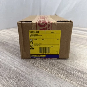 Square D EJB34030 Bolt-On 3 Poli 30 Amp 277/480v 65kA Nuovo Scatola Sigillata - Foto 1 di 3