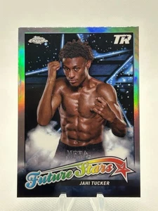 2024 Topps Chrome Boxing JAHI TUCKER Future Stars Refractor #FS1 - Picture 1 of 2