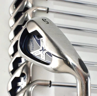 Callaway X-18 8p 5-6-7-8-9-Pw-Aw-Sw RH Golf Club Iron Set NSPRO 950GH R Regular - Image 1 of 4