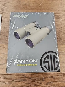 Sig Sauer ZULU Canyon HD 10x42mm Closed Bridge Binoculars SOZC0001 - Picture 1 of 7