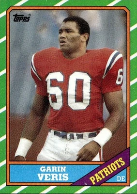 1986 Topps Football SET BREAK #38 Garin Veris RC Rookie NMMT - Image 1 of 2