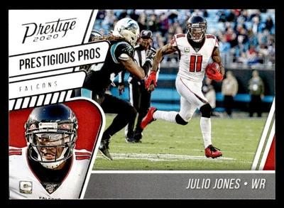 2020 Panini Prestige #PP-JJ Julio Jones Prestigious Pros FALCONS - Image 1 of 2