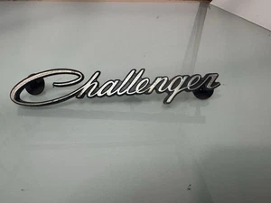 1970 70 DODGE CHALLENGER E BODY USED OEM GRILL EMBLEM - Picture 1 of 15