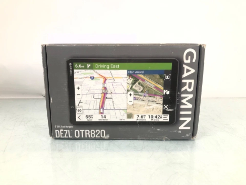 Garmin Dezl OTR820 Trucking GPS Navigator with 8" Touchscreen 010-02925-00 - Image 1 of 4