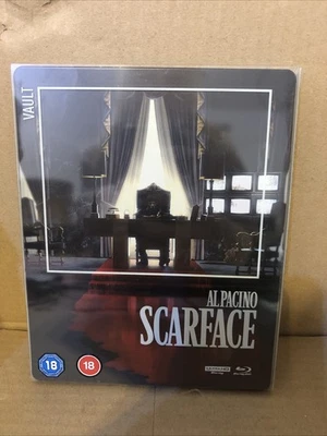 SCARFACE - The Film Vault Range Steelbook [4K Ultra HD] [1983] [Blu-ray] - Image 1 of 4