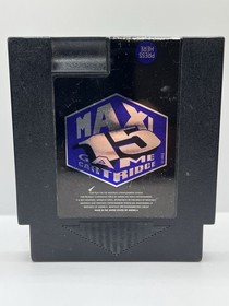 Maxi 15 Game Cartridge NES (Nintendo , 1992) Cart Only - Tested - Rare