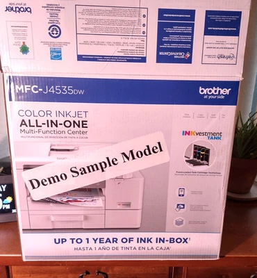 BROTHER MFC-J4535DW INKvestment Tank All in One Color Inkjet Printer NEW Read - Image 1 of 4