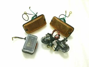 Fits Suzuki Gypsy SJ410 413 Set Of Side Indicators, Roof & Number Plate Light - Picture 1 of 5