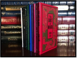 10 Vol. Pocket Leather Bound Collectible Gift Set Prince Art of War Frost Poetry - Picture 1 of 8