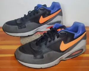 Size 12 - Nike Air Max ST Crimson Gray Neon orange swoosh sneakers 652976-004 - Picture 1 of 9