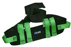 Gait Belt Transfer Walking with 6 Green Hand Grips Quick-Release Buckle LiftAid